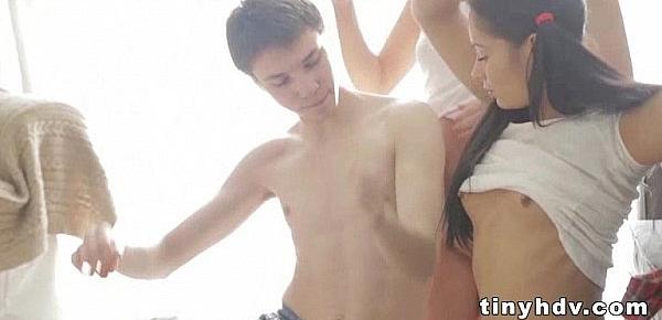  Gorgeous teens have 3some Fantina And Betty 1 82